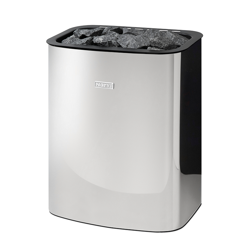 DenForm NC elektrisk 9,0 kW saunaovn, stål