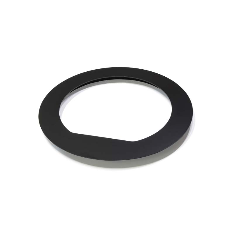 Installationsflange til Saana ovn, sort