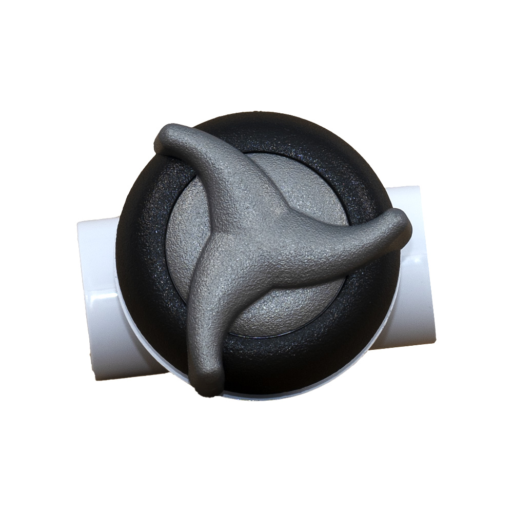 3-vejs ventil til vandfald