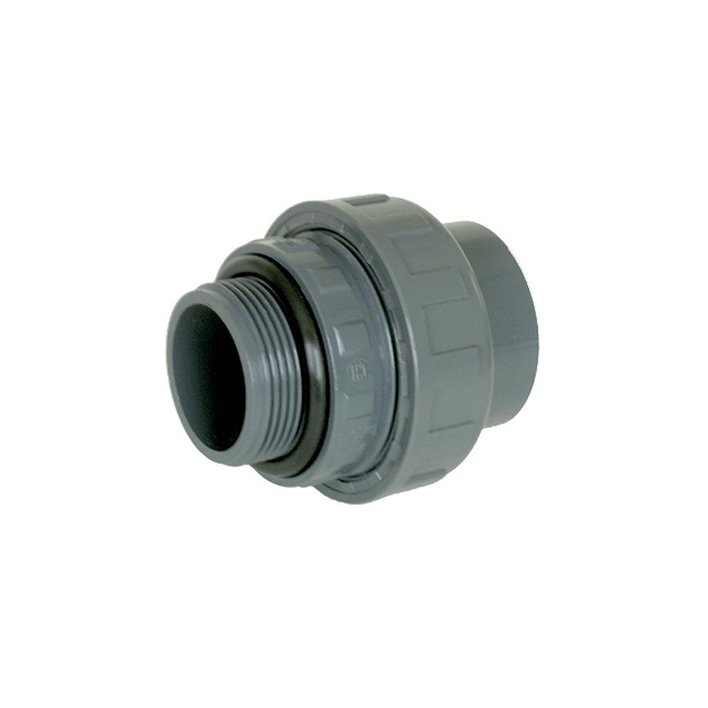 Union, m. o-ring, udv. gevind 50 x 1½