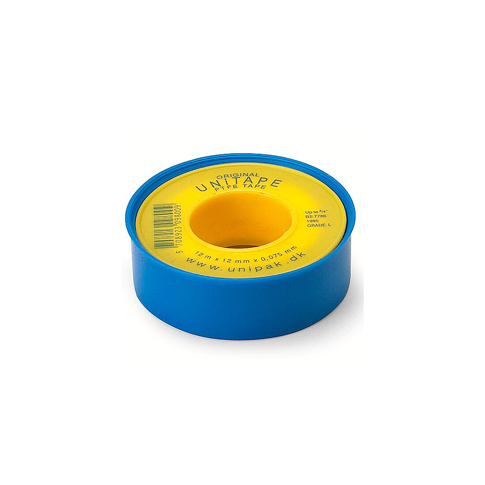 Teflon rulle, Maxitape PTFE 12mx12mmx0,1