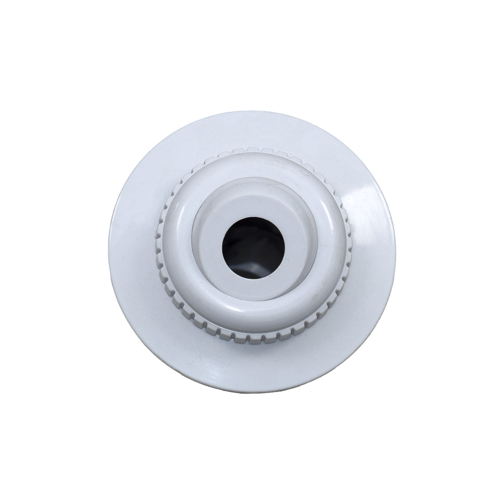 Indløbsdyse med kugle og pakning