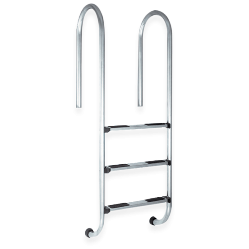 Poolstige 3 trin 43mm, AISI 304, smal m/vip