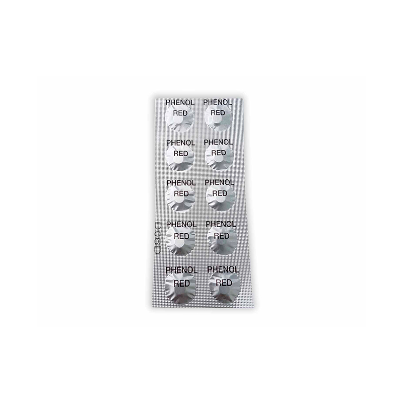 Testtabletter pH - Phenol Red Testtabletter pH - Phenol Red