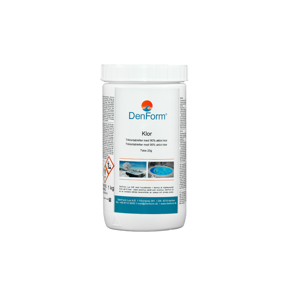 Triklor, tabletter - 20 g 1 kg Triklor, tabletter - 20 g 1 kg