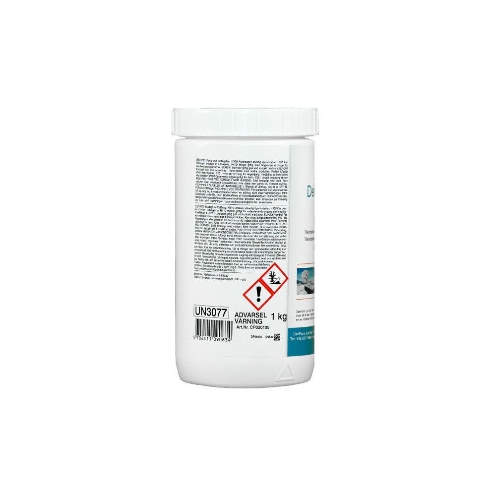 Triklor, tabletter - 20 g 1 kg Triklor, tabletter - 20 g 1 kg